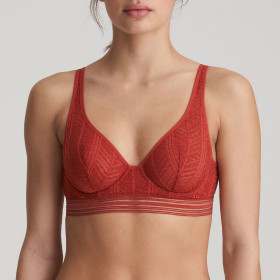 VICTORIA'S SECRET LUXE Lingerie Unlined Mesh Full Coverage Plunge